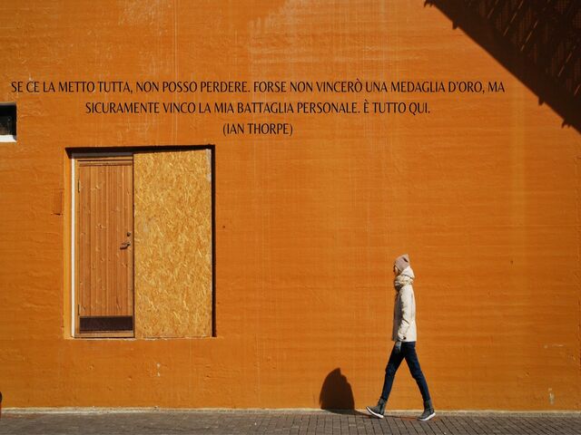 Se ce la metto tutta, non posso perdere. Forse non vincerò una medaglia d’oro, ma sicuramente vinco la mia battaglia personale. È tutto qui.(Ian Thorpe)