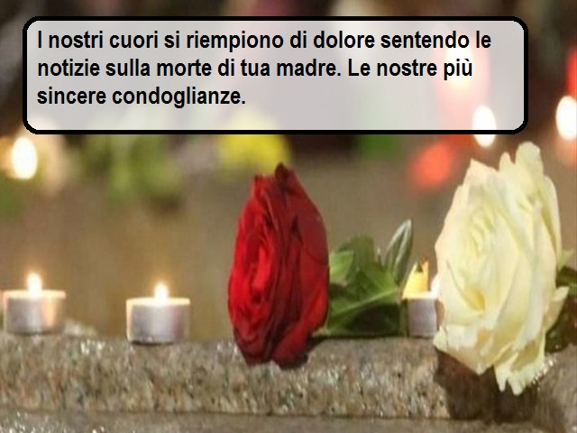 I nostri cuori si riempiono di dolore sentendo le notizie sulla morte di tua madre. Le nostre più sincere condoglianze.