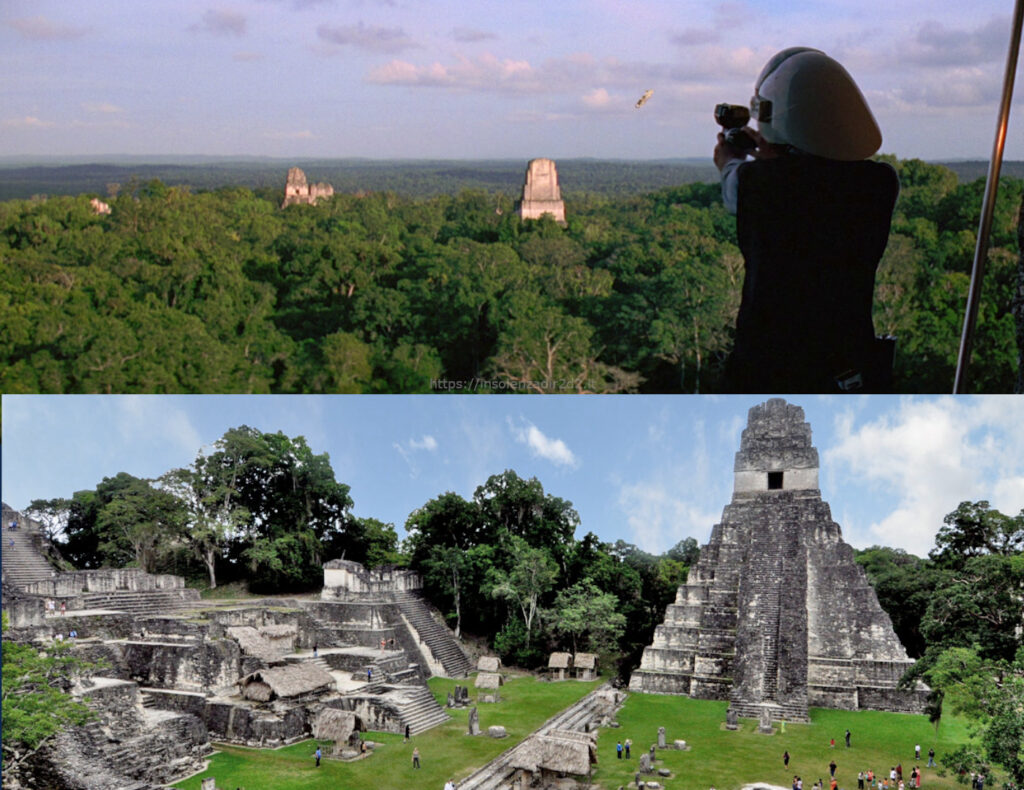 La base ribelle su Yavin IV si trova in realtà in Guatemala