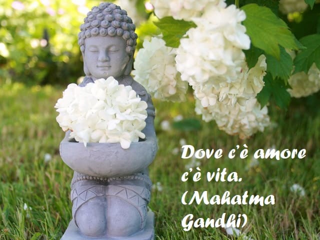 Dove c'è amore c'è vita. (Mahatma Gandhi)