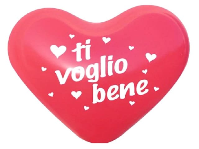 Ti voglio bene.
