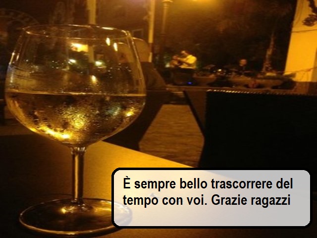 È sempre bello trascorrere del tempo con voi. Grazie ragazzi