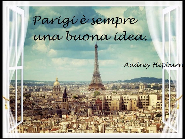 Parigi è sempre una buona idea. Audrey Hepburn