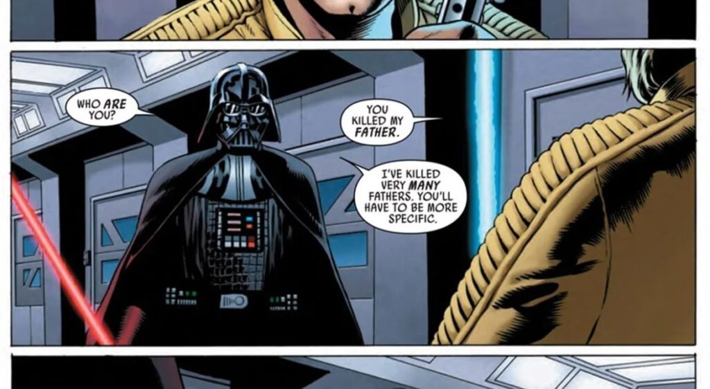 Il primo incontro tra Vader e Luke