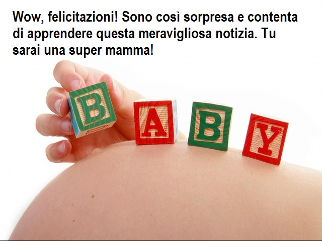 Wow, felicitazioni! Sono così sorpresa e contenta di apprendere questa meravigliosa notizia. Tu sarai una super mamma!