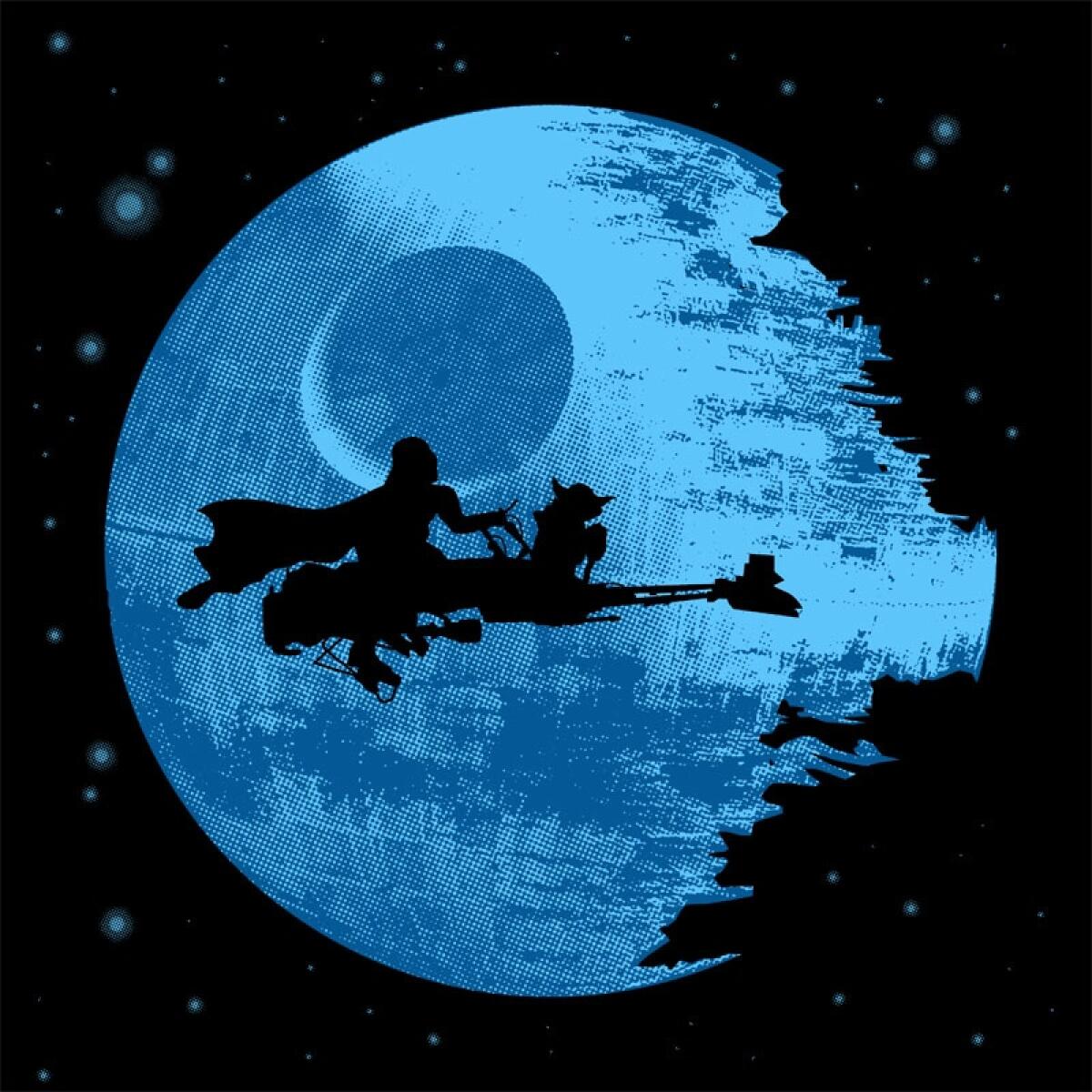 Svelato il collegamento tra E.T. e Il Ritorno dello Jedi! - E.T. Star Wars mash-up. Fonte: GeekTyrant