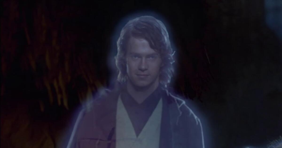 Spiegato perché il Fantasma di Forza di Anakin è giovane in Episodio VI - Il Fantasma di Forza di Anakin