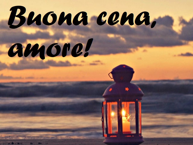 Buona cena, amore!