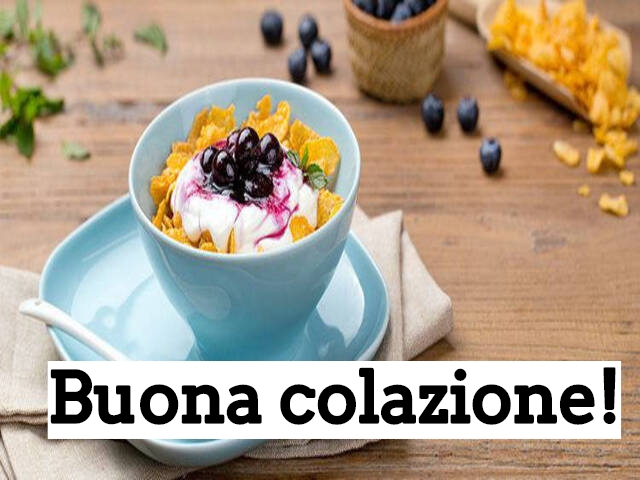 Buona colazione!