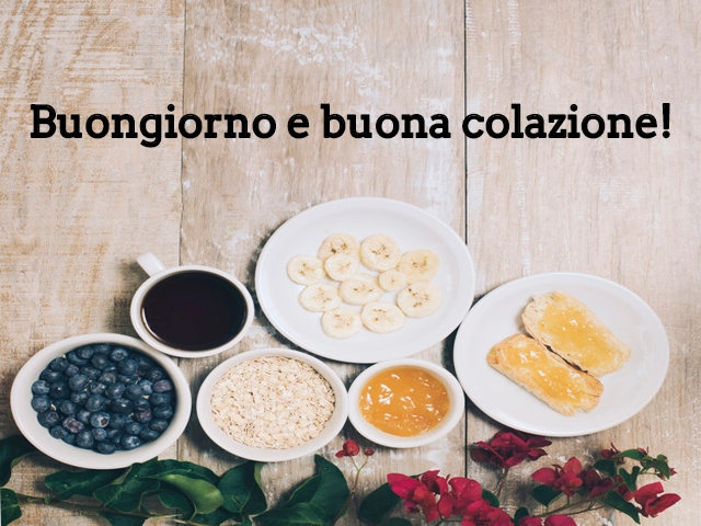 Buongiorno e buona colazione!