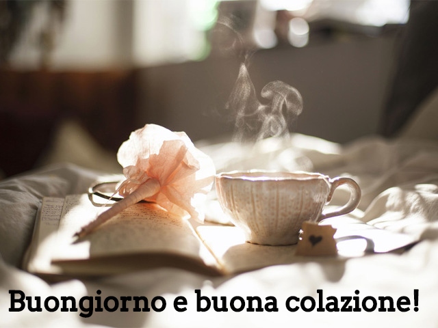Buongiorno e buona colazione!