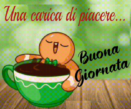 Una carica di piacere...Buona giornata!