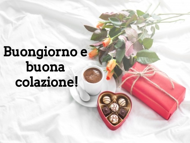 Buongiorno e buona colazione!