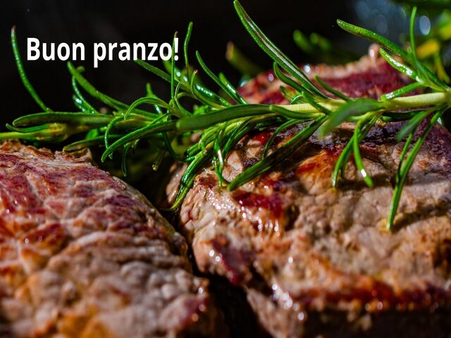 Buon pranzo!