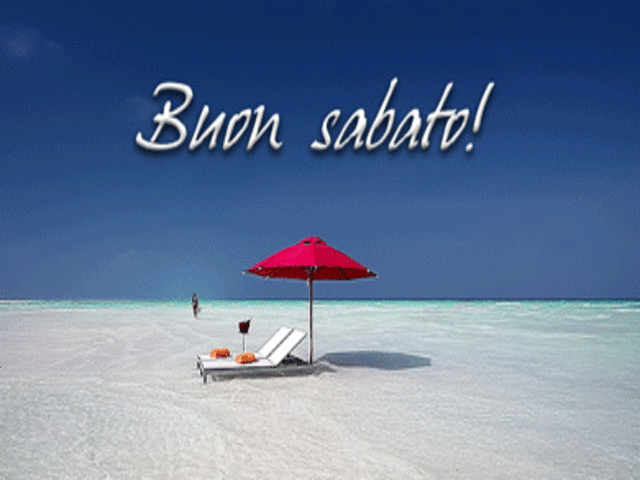Buon sabato!