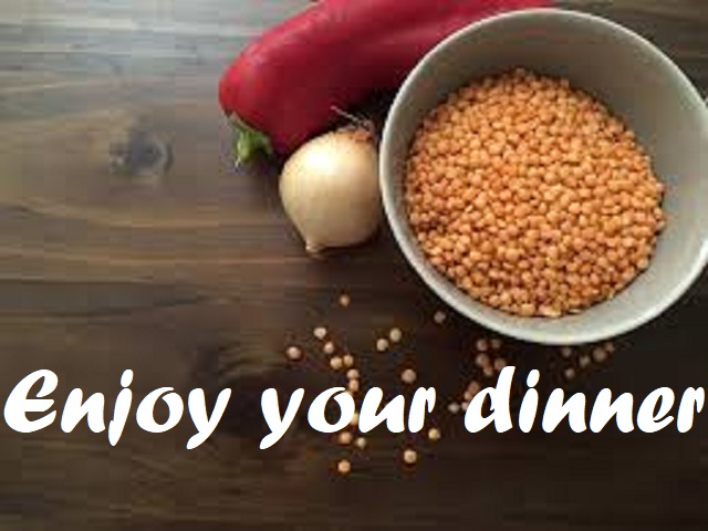 Enjoy your dinner