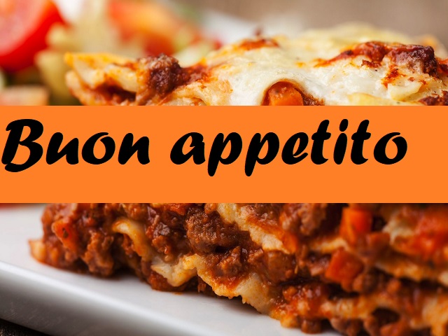 Buon appetito