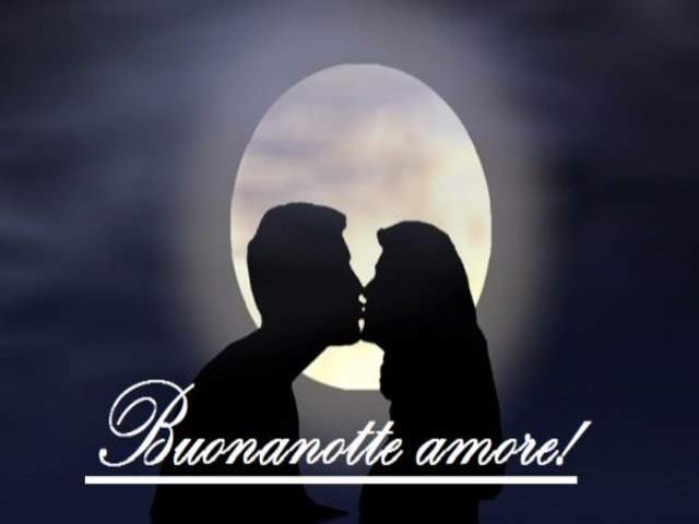 Buonanotte amore!