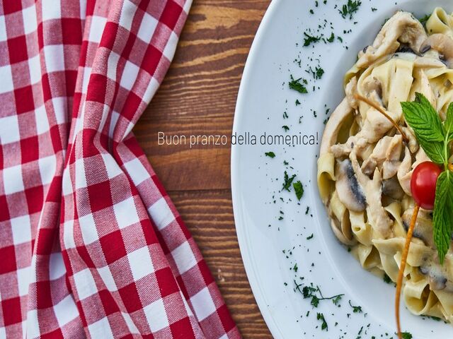 Buon pranzo della domenica!