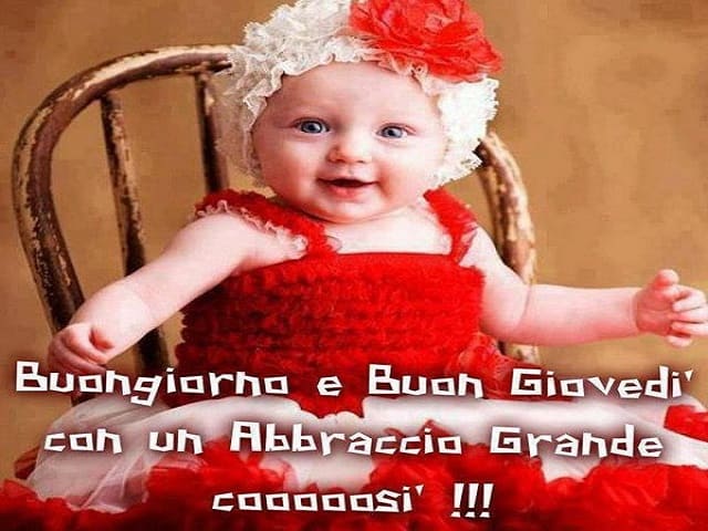 Buongiorno e Buon Giovedì con un abbraccio grande cooooosì!!!