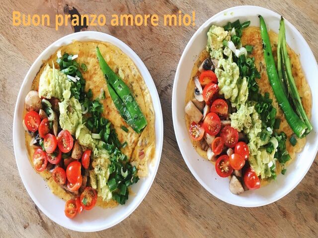 Buon pranzo amore mio!