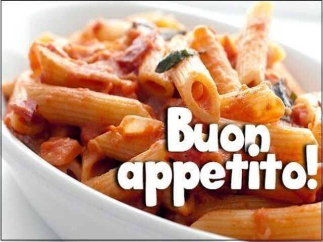 Buon appetito!