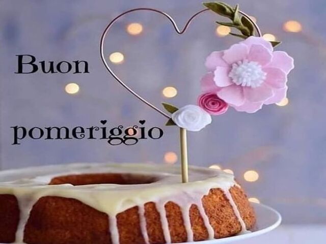 Buon pomeriggio.