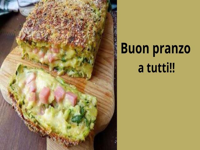 Buon pranzo a tutti!