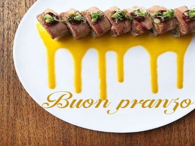 Buon pranzo.