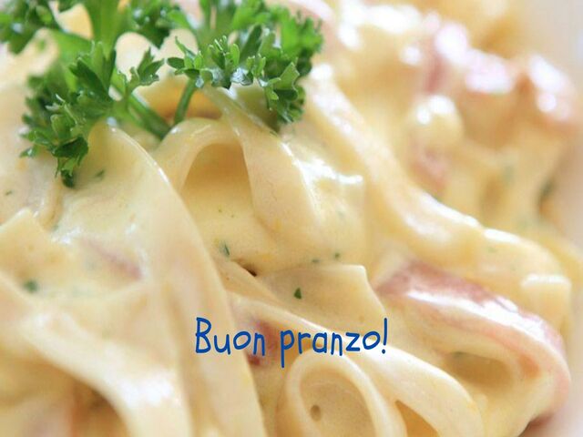 Buon pranzo!