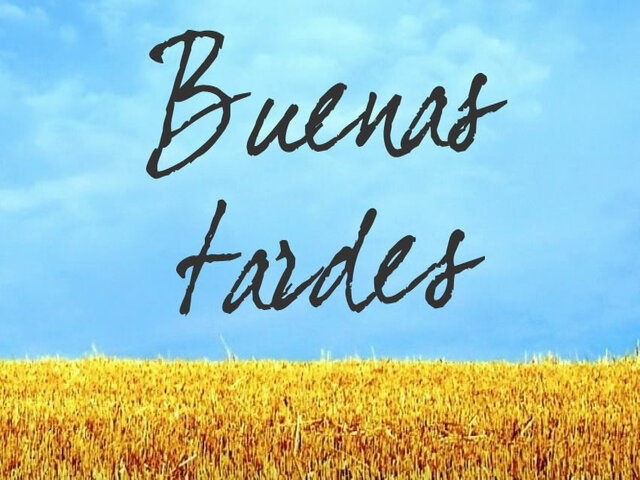Buenas Tardes.