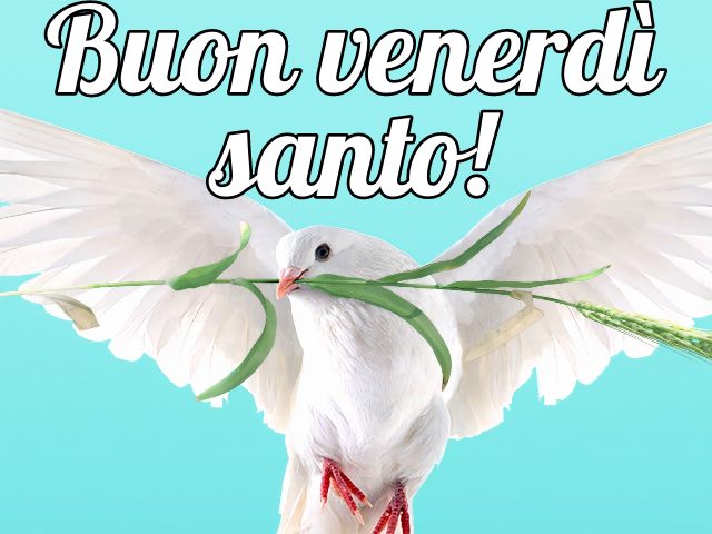 Buon venerdì santo!
