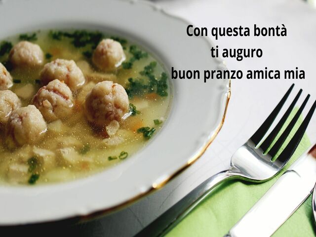 Con questa bontà ti auguro buon pranzo amica mia.