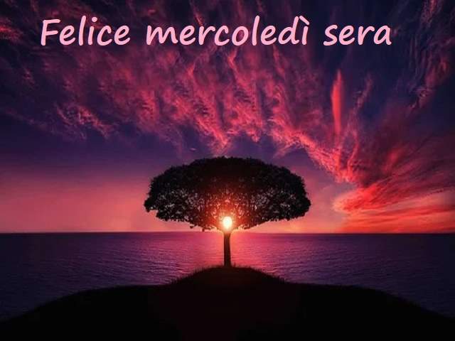 Felice mercoledì sera
