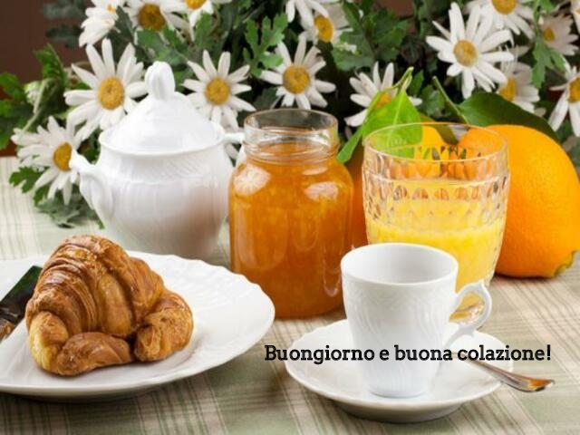 Buongiorno e buona colazione!