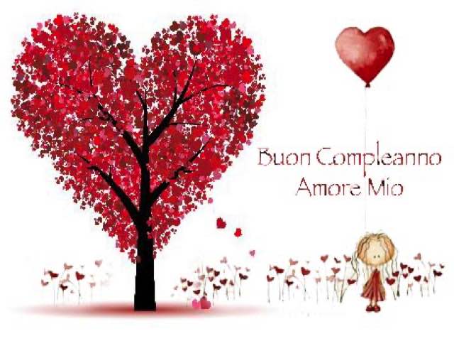 Buon compleanno amore mio!