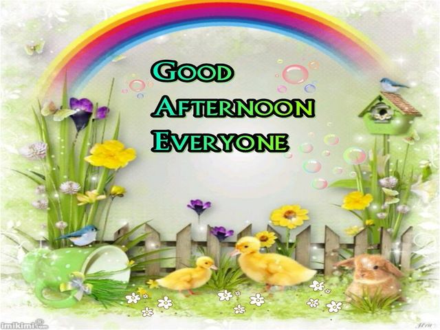 Good afternoon everyone.