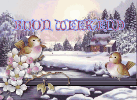 Buon weekend.