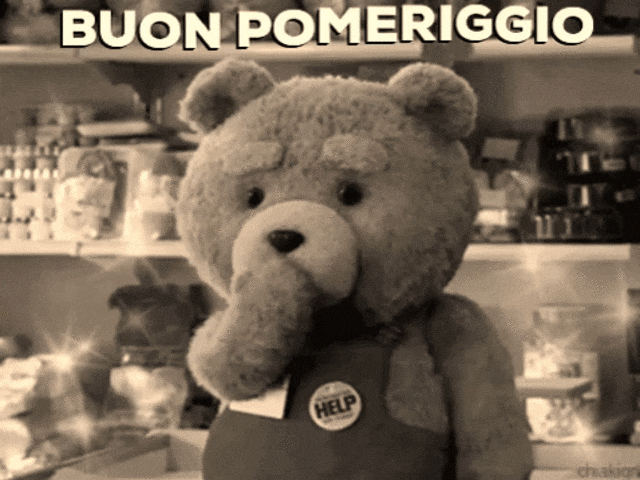 Buon pomeriggio.