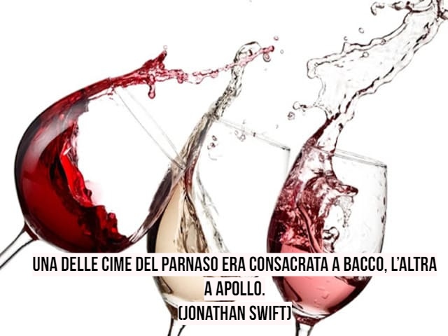Una delle cime del Parnaso era consacrata a Bacco, l’altra a Apollo.(Jonathan Swift)