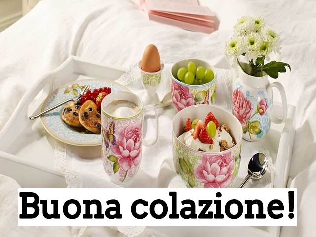 Buona colazione!
