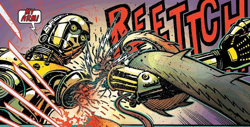 Il momento in cui C-3PO perde il suo braccio