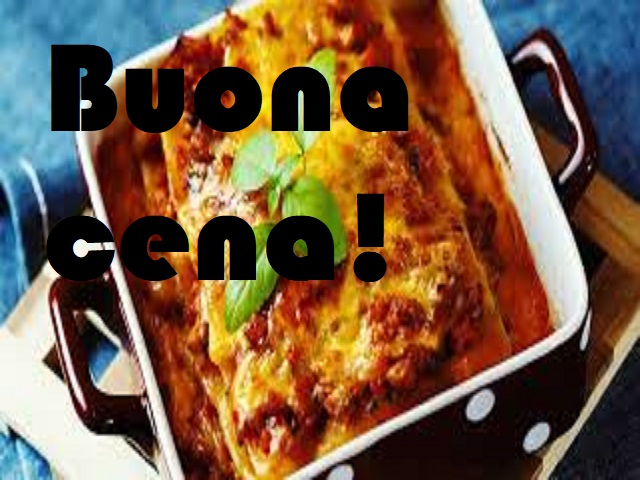 Buona cena!