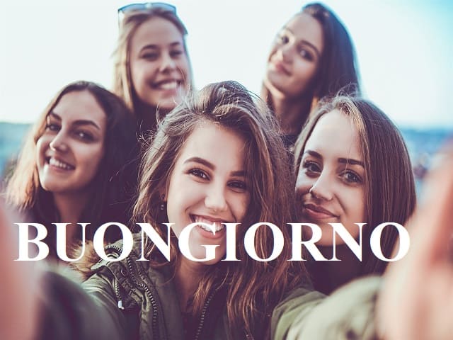 Buongiorno.