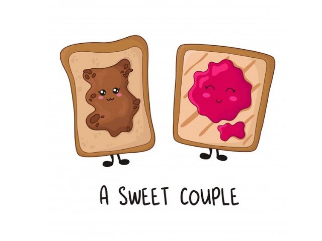 A sweet couple (Una dolce coppia).