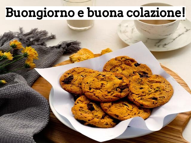 Buongiorno e buona colazione!