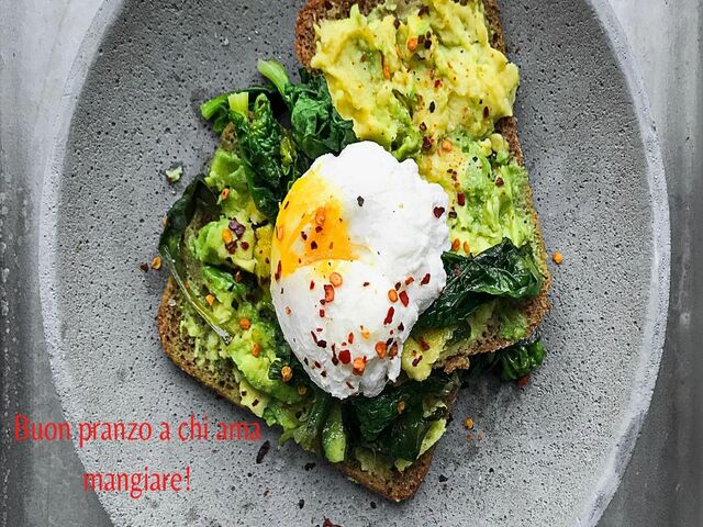 Buon pranzo a chi ama mangiare!