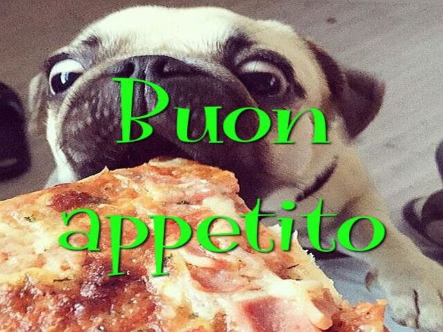 Buon appetito.
