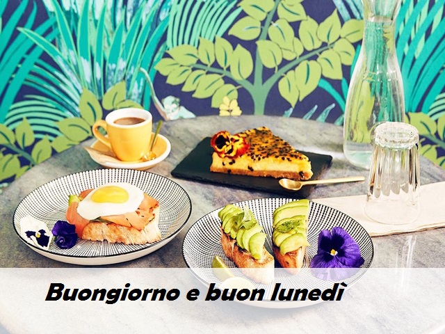 Buongiorno e buon lunedì