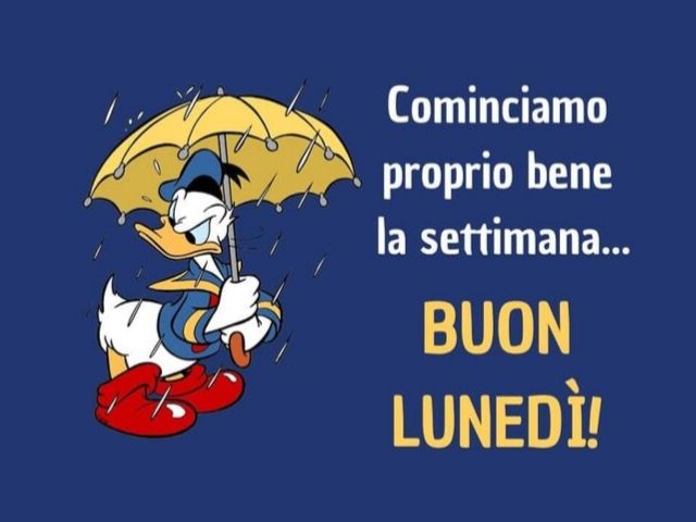 Cominciamo proprio bene la settimana...Buon lunedì!